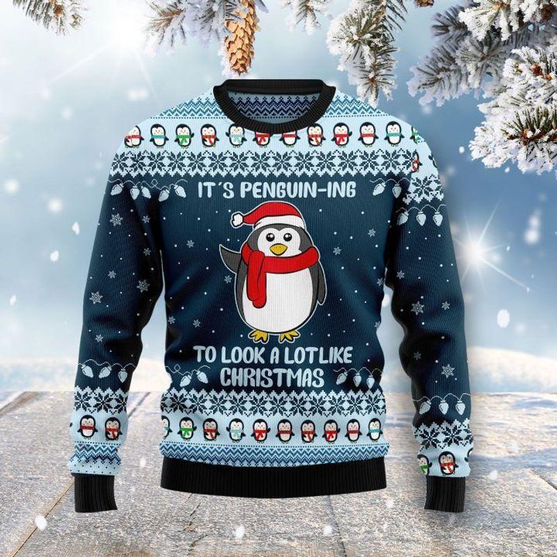 New 2021 Its Penguin Ing Ugly Christmas Sweater