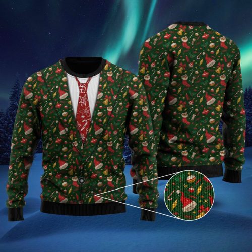 New 2021 Christmas Suit Ugly Christmas Sweater