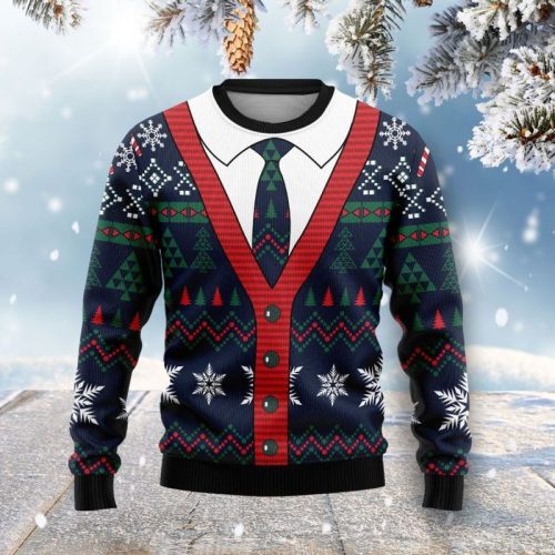 New 2021 Christmas Cardigan Ugly Christmas Sweater