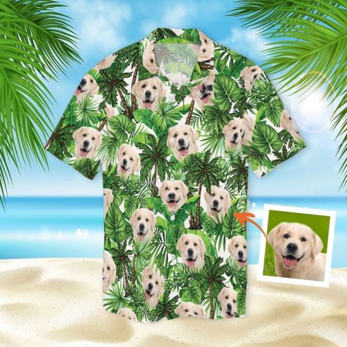 Personalized Custom Pet Photo Hawaiian Shirt