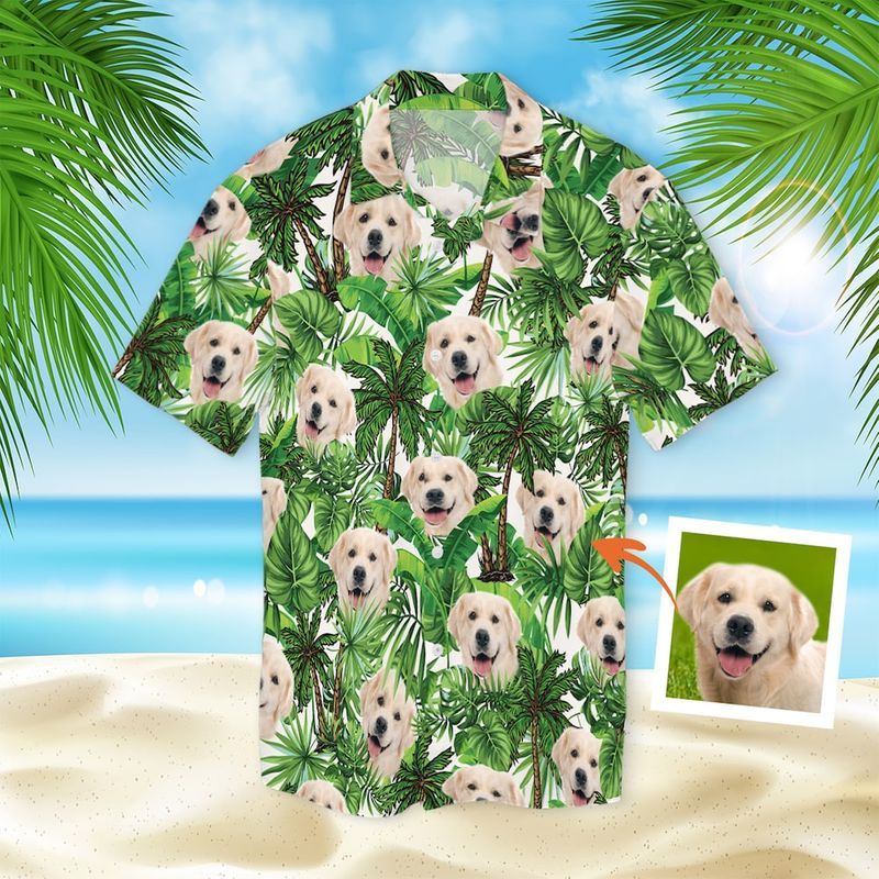 Personalized Custom Pet Photo Hawaiian Shirt