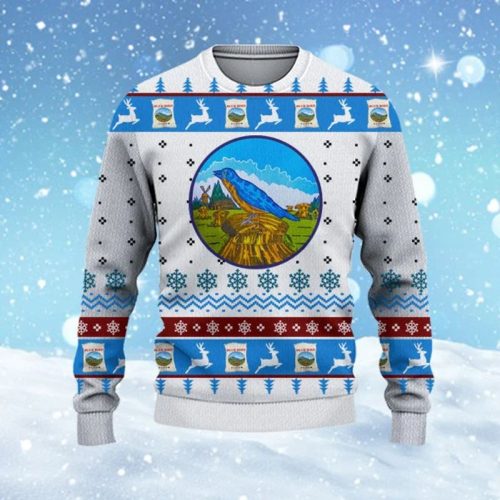 Bluebird Flour Native American Ugly Christmas Sweater