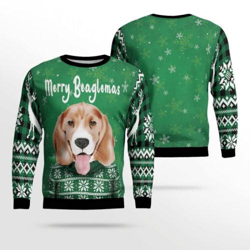 Merry Beaglers Ugly Christmas Sweater