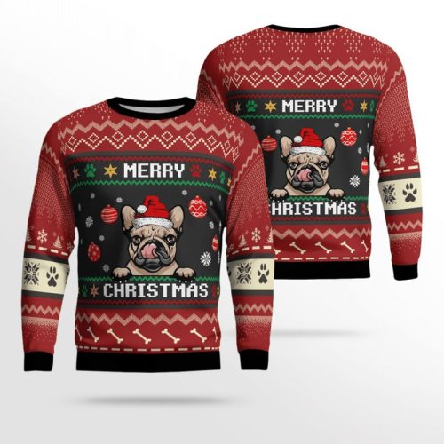 Pug Merry Christmas Ugly Christmas Sweater