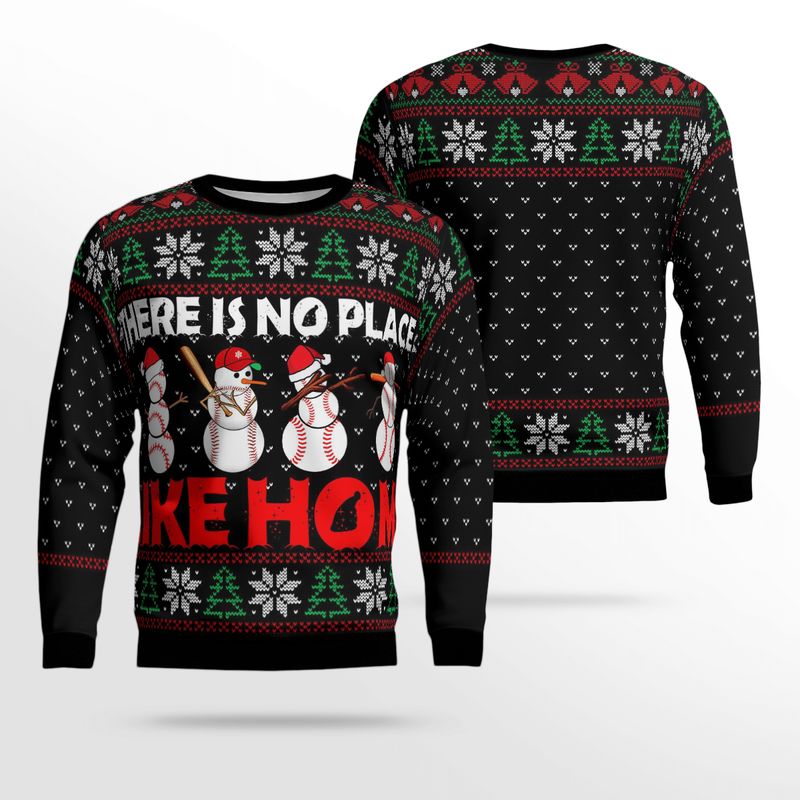 There Is No Place Like Home Ugly Christmas Sweater