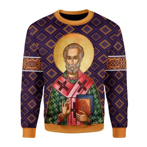 St Nicholas Ugly Christmas Sweater