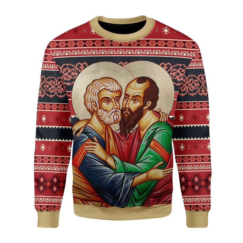 St Apostles Peter And Paul Ugly Christmas Sweater