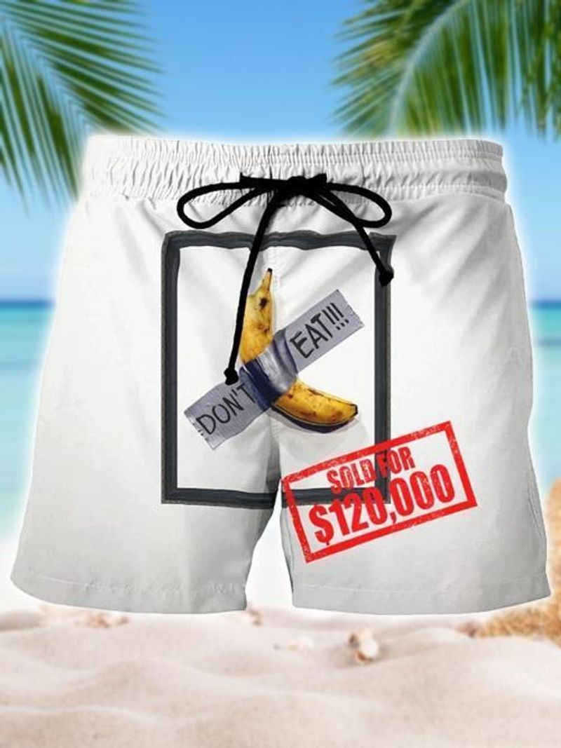 Banana Dont Eat Swim Trunks Beach Shorts