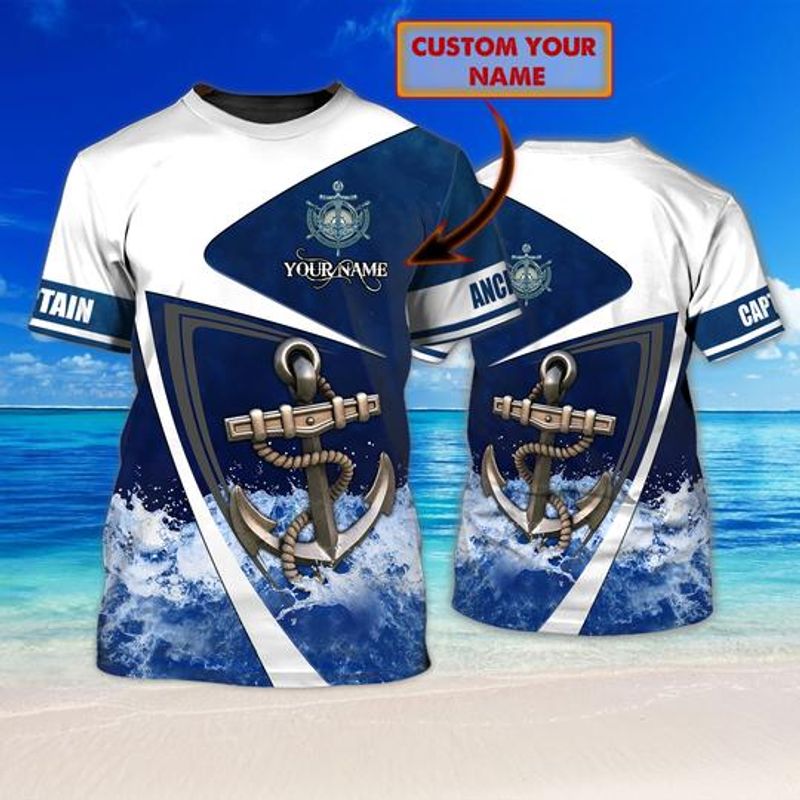 Personalized Anchor 3 D Shirt
