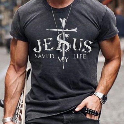 Cross Jesus Saved My Life Shirt