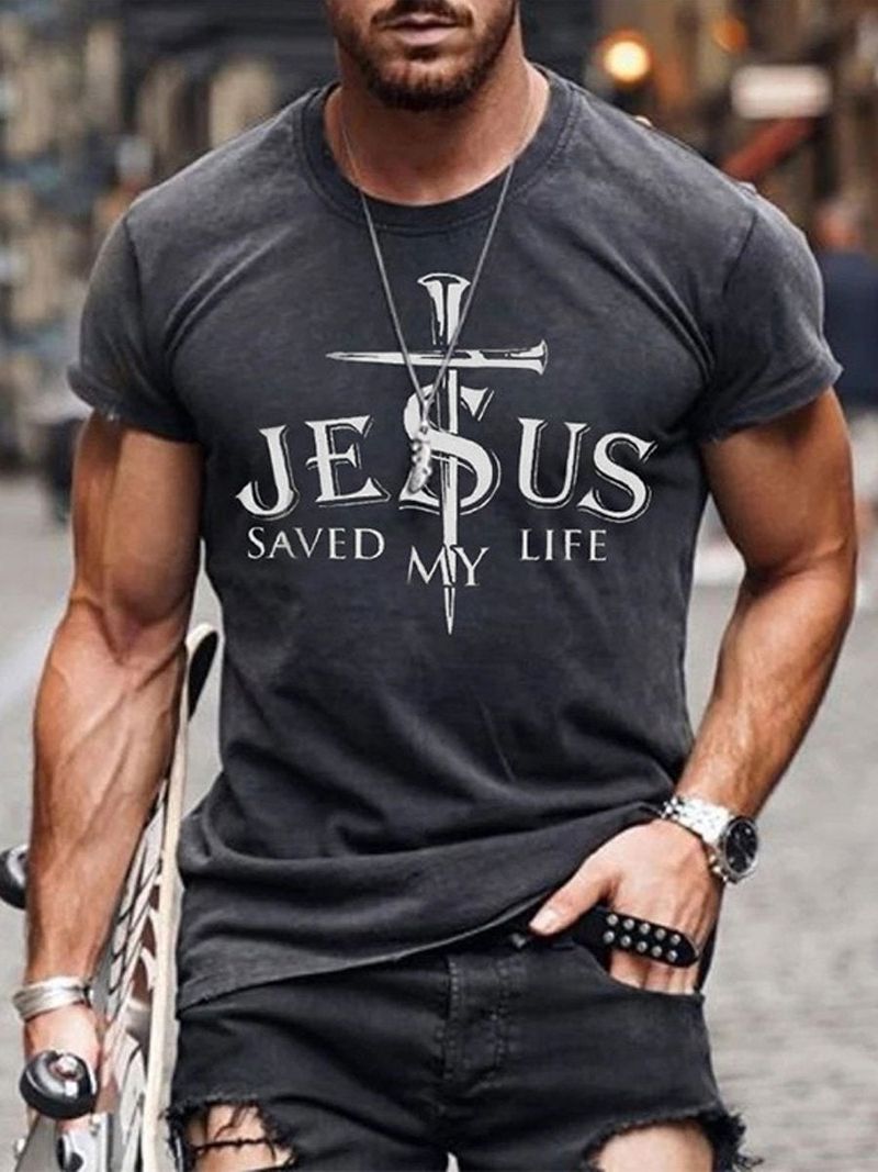 Cross Jesus Saved My Life Shirt