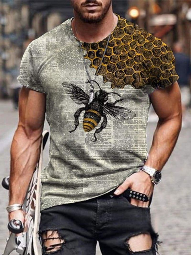 Bee Book 3 D T Shirt