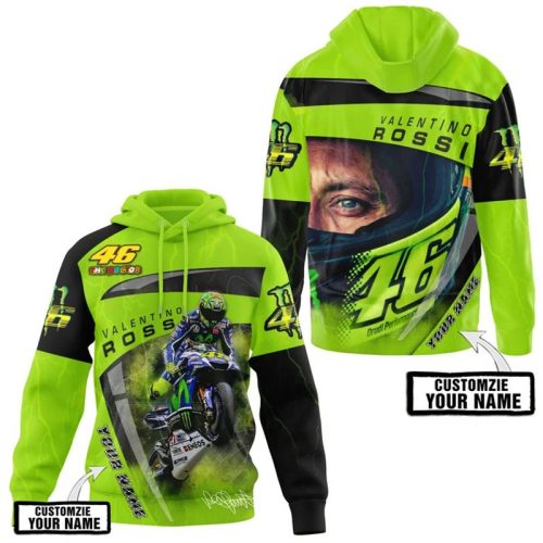 Personalized Valentino Rossi 46 Hoodie