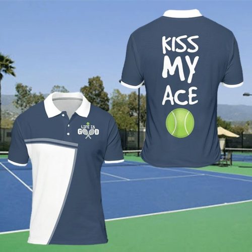 Tennis Kiss My Ace Polo Shirt