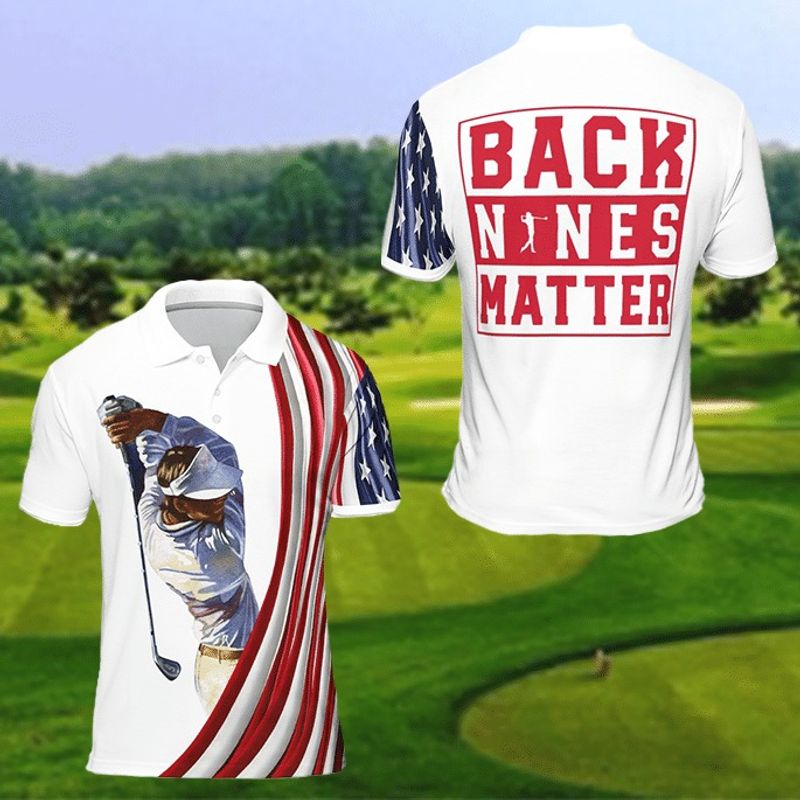 Back Nines Matter Golf Polo Shirt