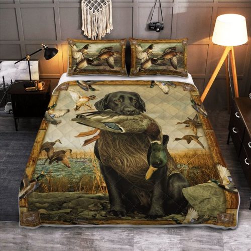 Duck Hunting Quilt Bedding Set