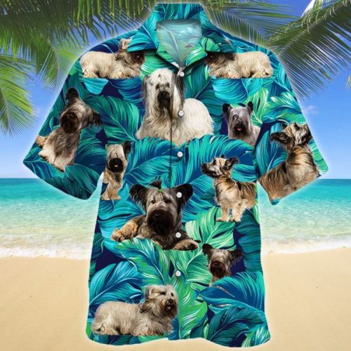 Skye Terrier Dog Lovers Hawaiian Shirt