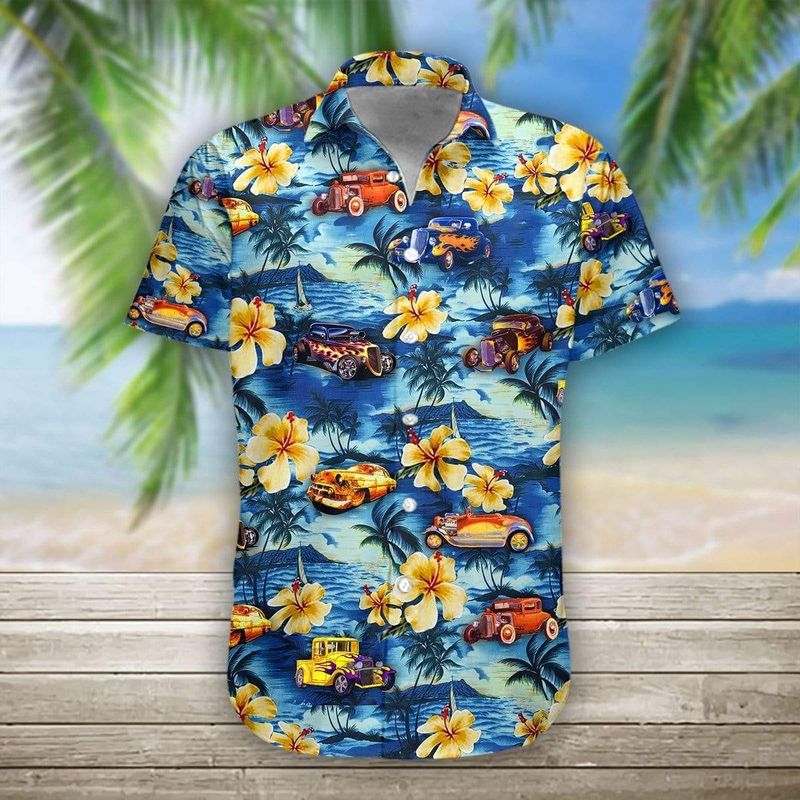 Hot Rod Tropical Hawaiian Shirt