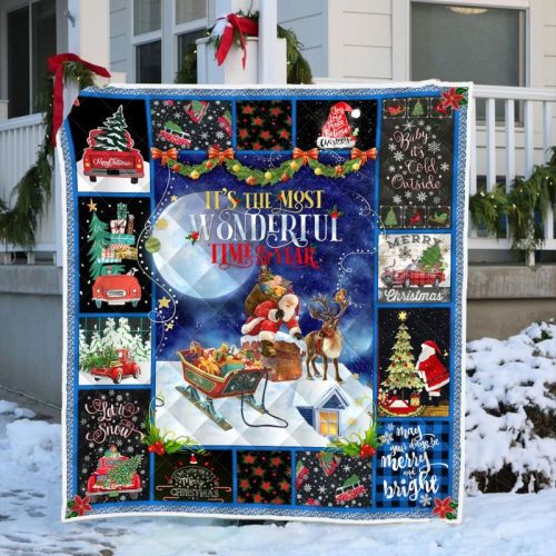 Christmas Its The Most Wonderful Time Of The Year Quilt