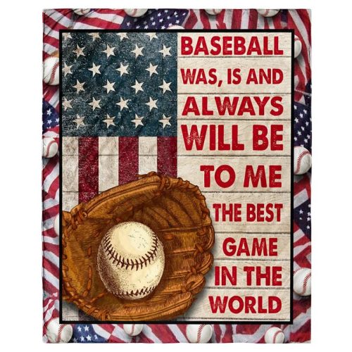 Baseball Is The Best In The World Quilt