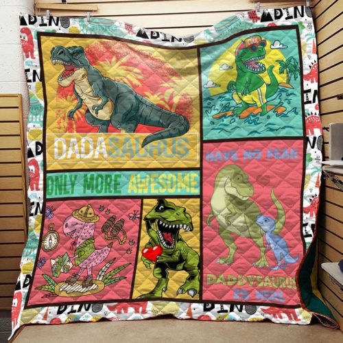 Dadasaurus Only More Awesome Quilt