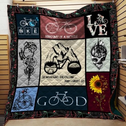 Cycling The Mountain Is Calling And I Must Go Quilt