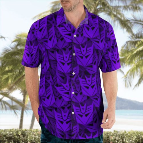 Decepticon Transformer Hawaiian Shirt