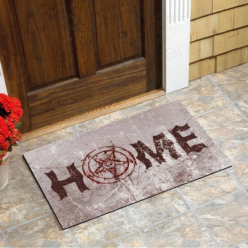 Satan Home Doormat