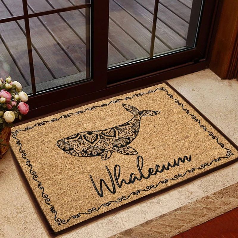 Whalecum Doormat