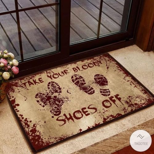 Take Your Bloody Shoes Off Doormat
