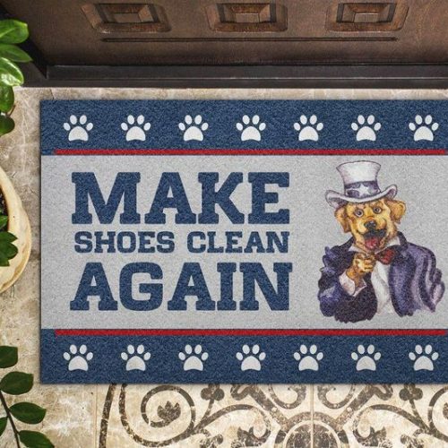 Make Shoes Clean Again Dog Doormat