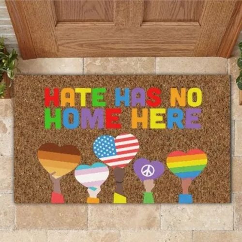 LGBT Hate Has No Home Here Doormat