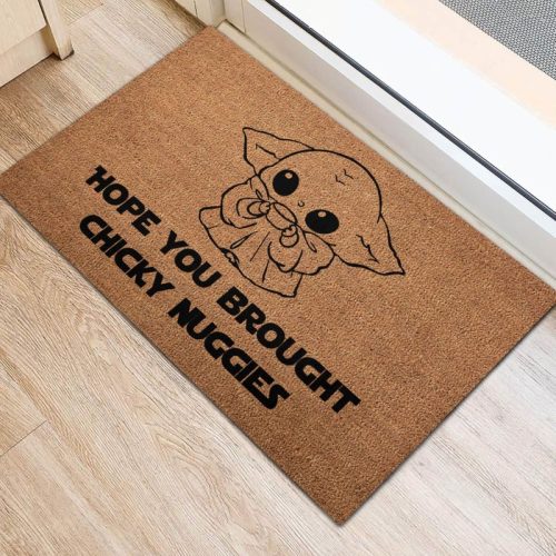 Hope You Brought Chicky Nuggies Doormat