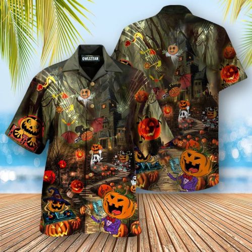 Pumpkin Party Halloween Hawaiian Shirt