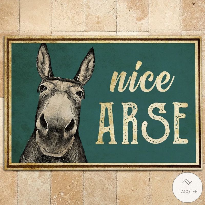 Donkey Nice Arse Doormat