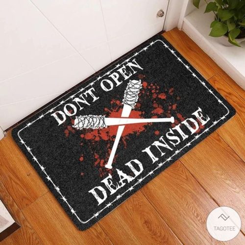 Dont Open Dead Inside Doormat
