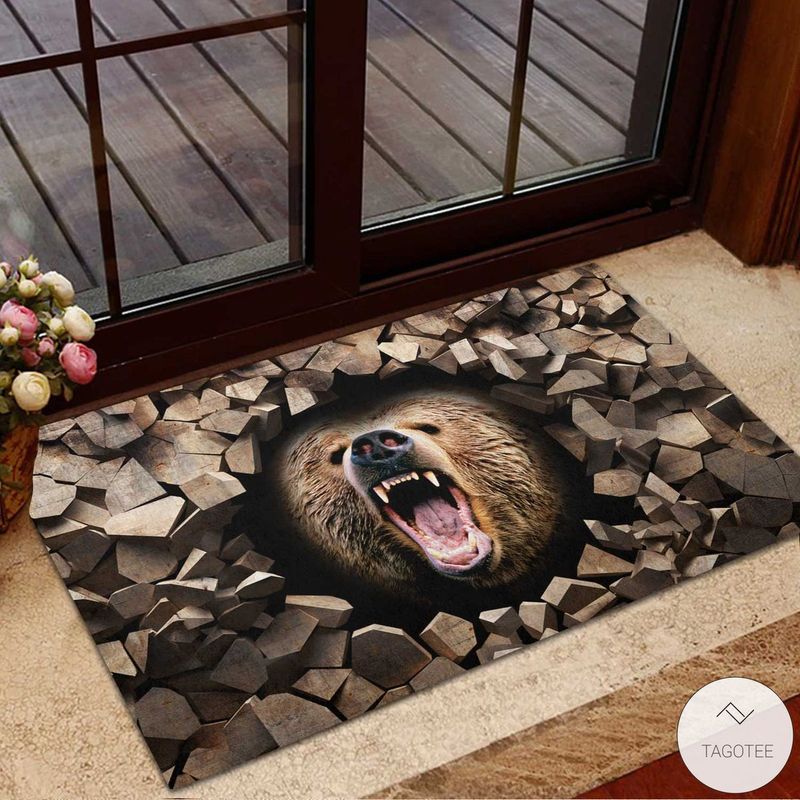 Bear 3 D Doormat