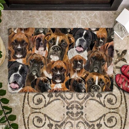 A Bunch Of Boxers Doormat