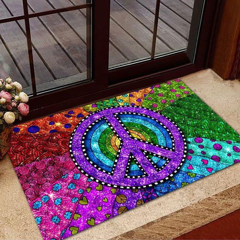 Hippie Trippy Doormat