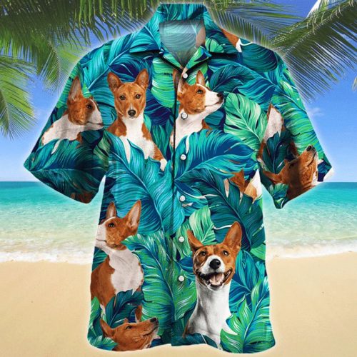 Basenji Dog Lovers Hawaiian Shirt