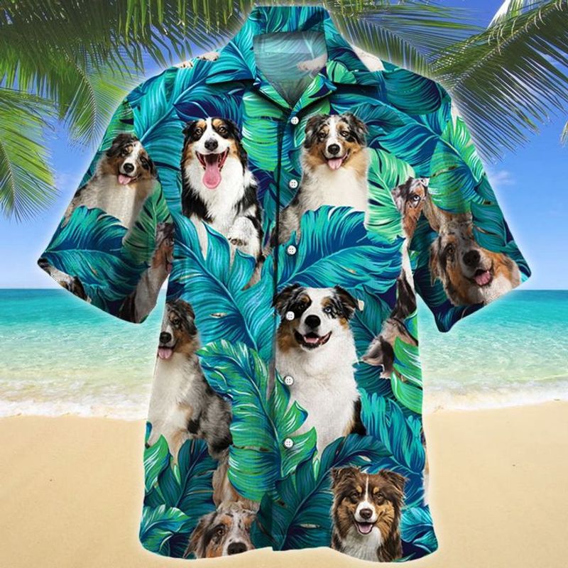 Australian Shepherd Dog Lovers Hawaiian Shirt