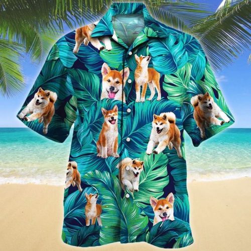 Akita Dog Lovers Hawaiian Shirt