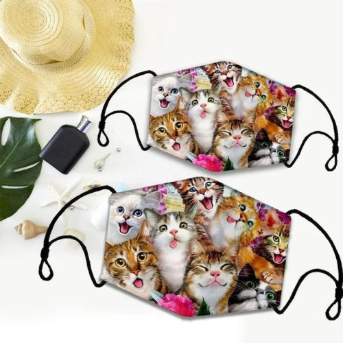 A Lots Of Cats Cloth Face Mask
