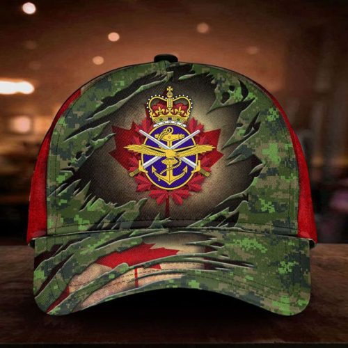 Personalized Logo Military Canadian Army Cap