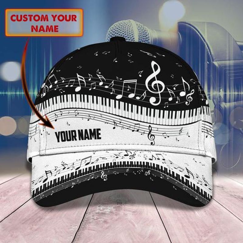 Personalized Custom Name Piano Cap