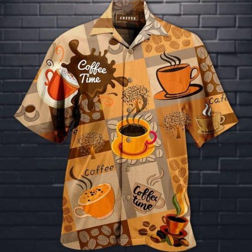 Coffee Makes Life Better Hawaiian Shirt