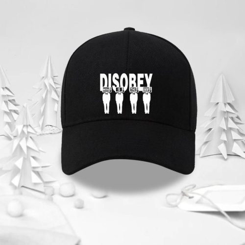 Disobey Media Is The Enemy Cap