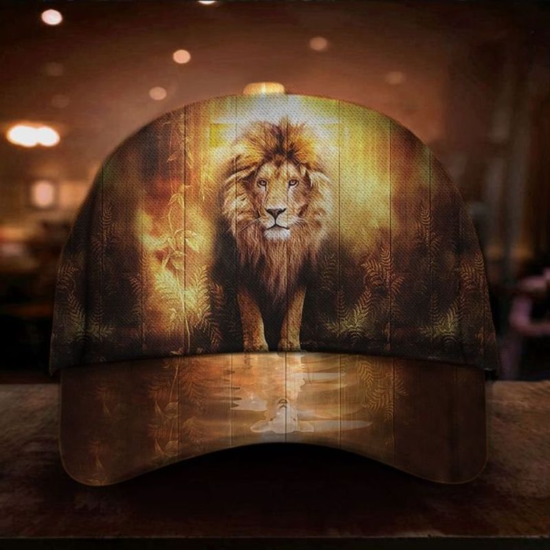 Lion In The Golden Forest Cap