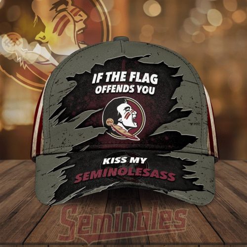 If The Flag Offends You Kiss My Seminolesass Cap