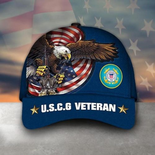 Armed Forces Uscg Coast Guard Veteran Military Soldier Cap